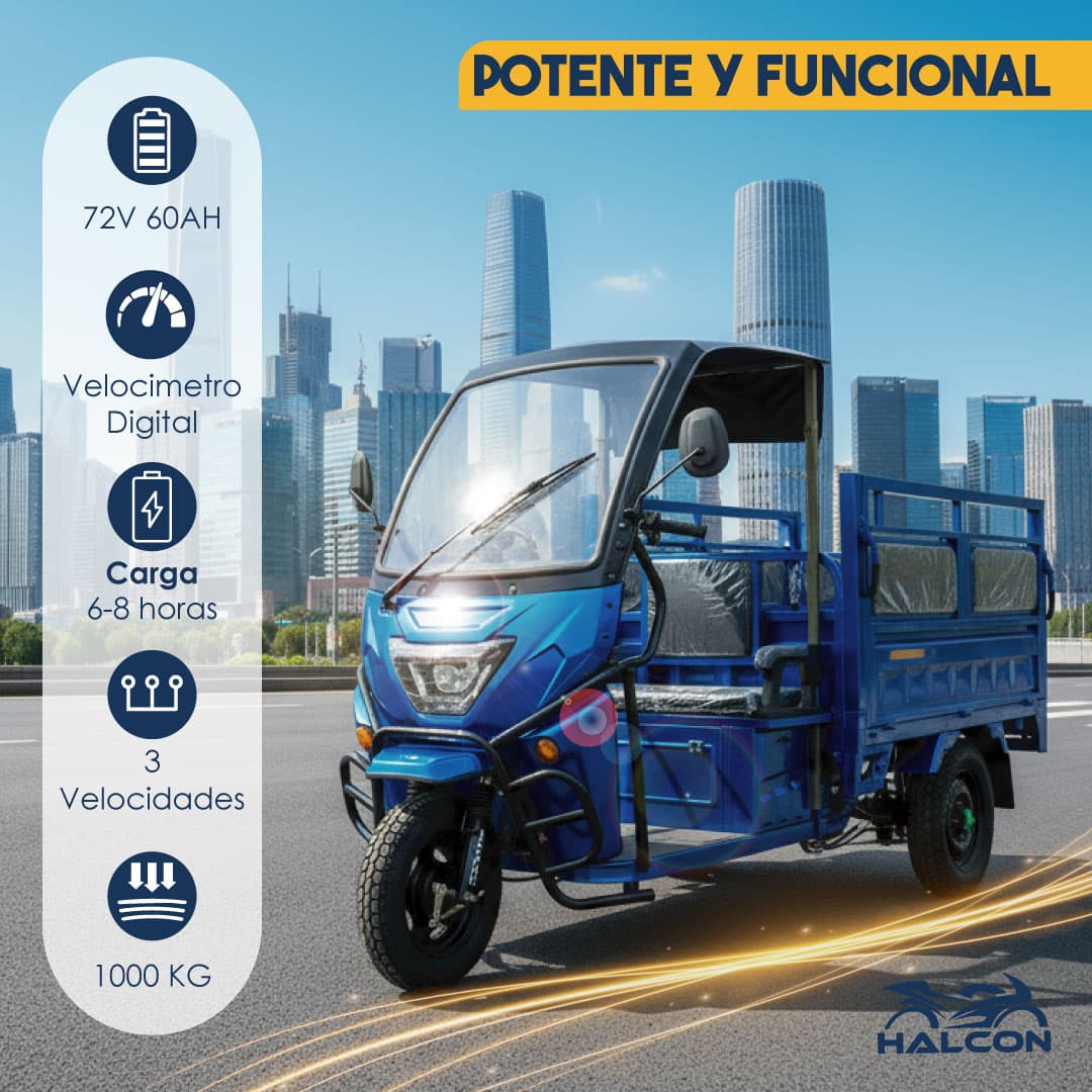 HALCON 3000W Electric Tricycle